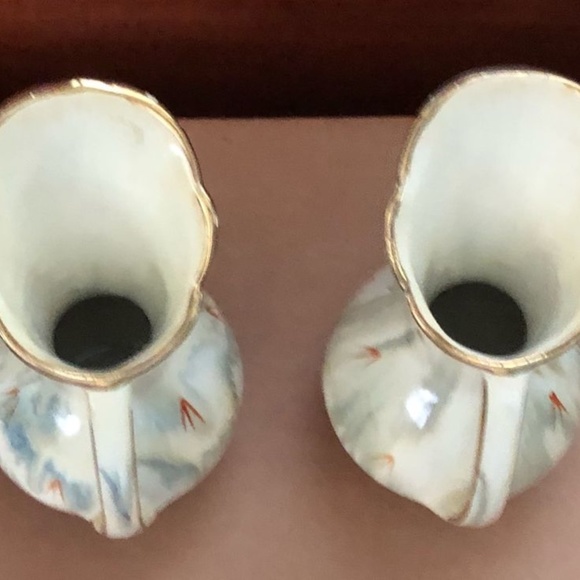 Rare,  Atomic MCM, German, Vintage,  Kermik vases, Lava effect. Mini pitchers - Picture 3 of 5